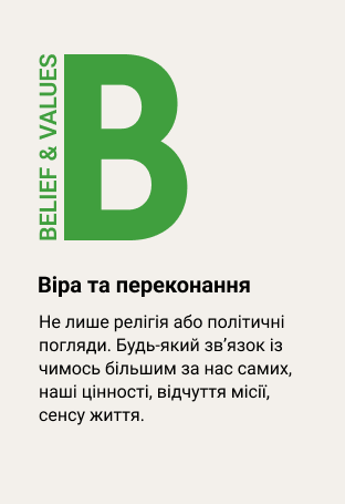 Belief & Values